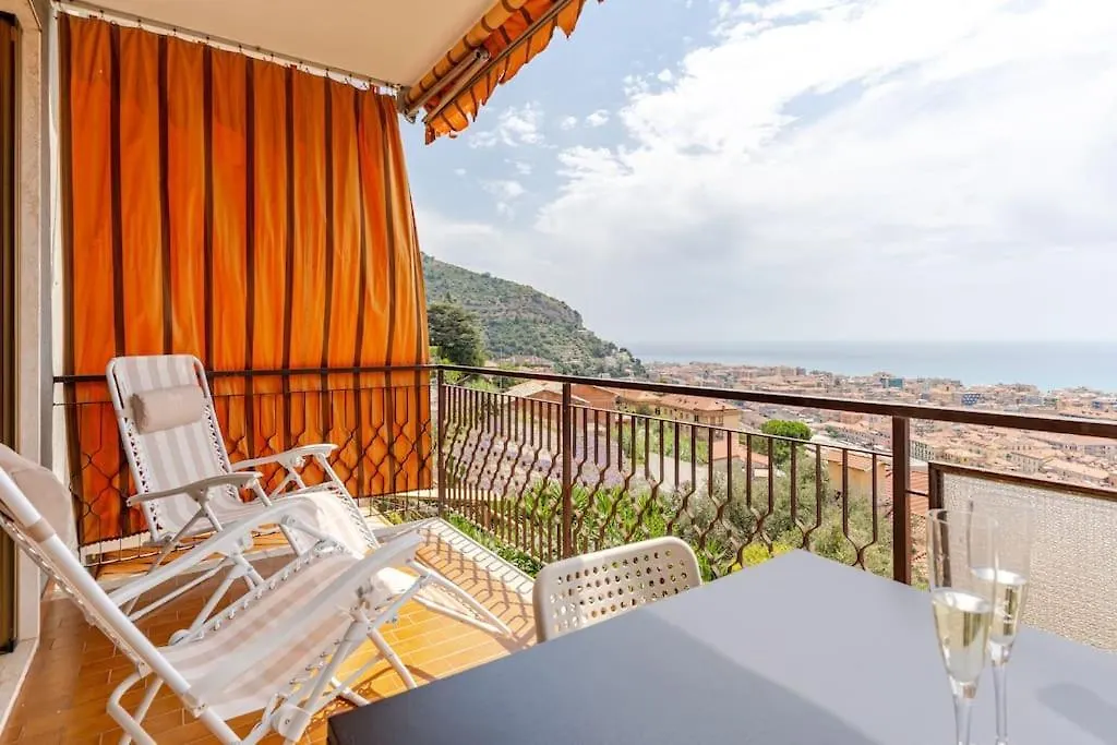 Apartmán Thekeystudio, La Casa Del Mare Azzurro With Seaview Ventimiglia Itálie